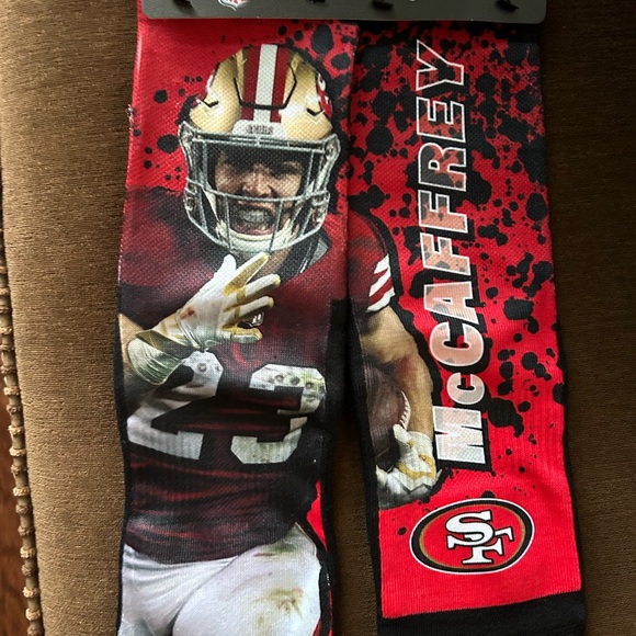 Christian McCaffrey Socks - Picture 1 of 3
